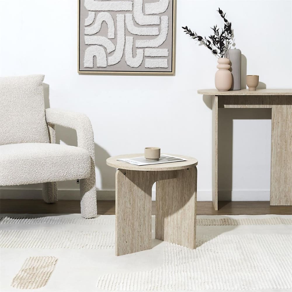 Altobuy, table d’appoint en panneau, photo du marchand
