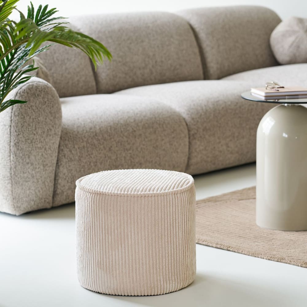 Altobuy, pouf en tissu ou velours, photo du marchand