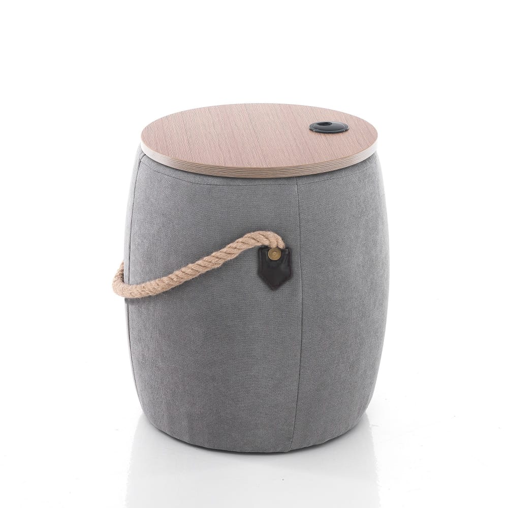 Oresteluchetta, pouf en tissu ou velours, photo du marchand