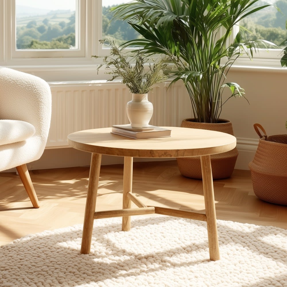 Macabane, table d’appoint en bois, photo du marchand