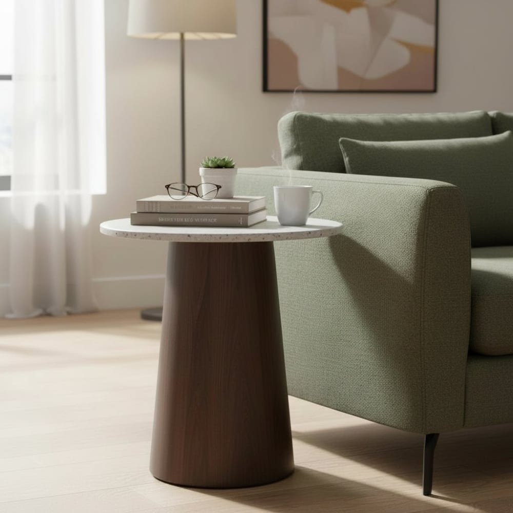 Mobilier Deco, table d’appoint en bois, photo du marchand