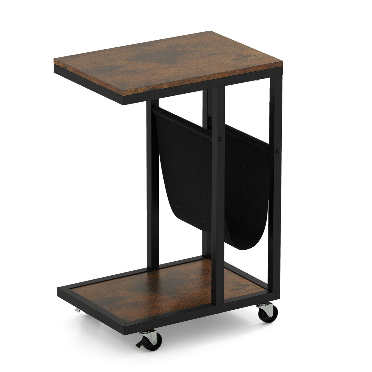 Costway, table d’appoint en métal, photo du marchand