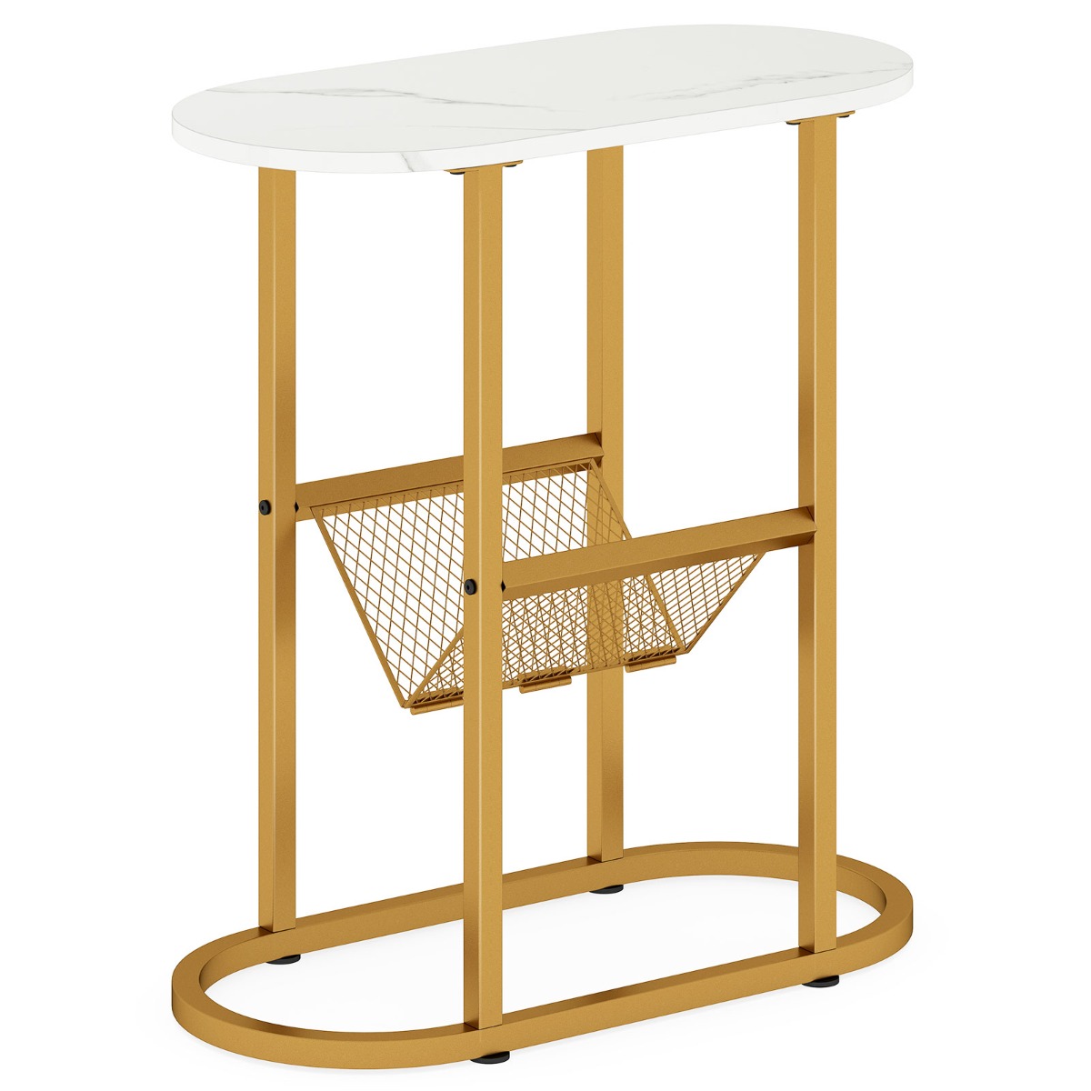 Costway, table d’appoint en métal, photo du marchand