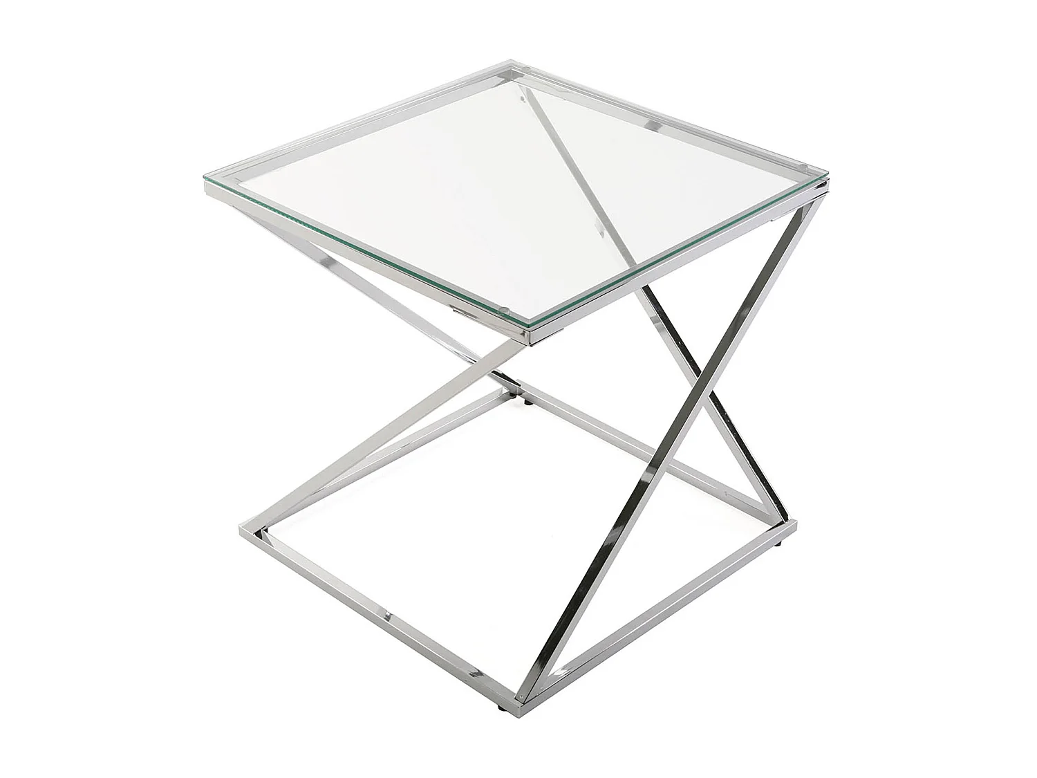 Versa, table d’appoint en verre, photo du marchand