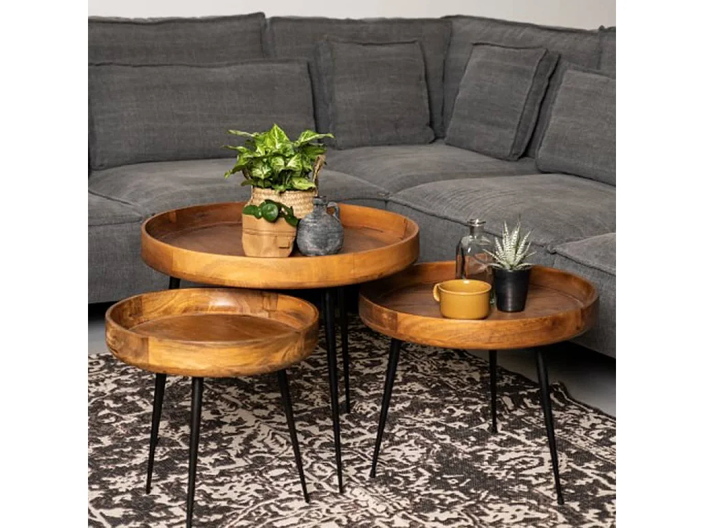 HSM Collection, table d’appoint en bois, photo du marchand
