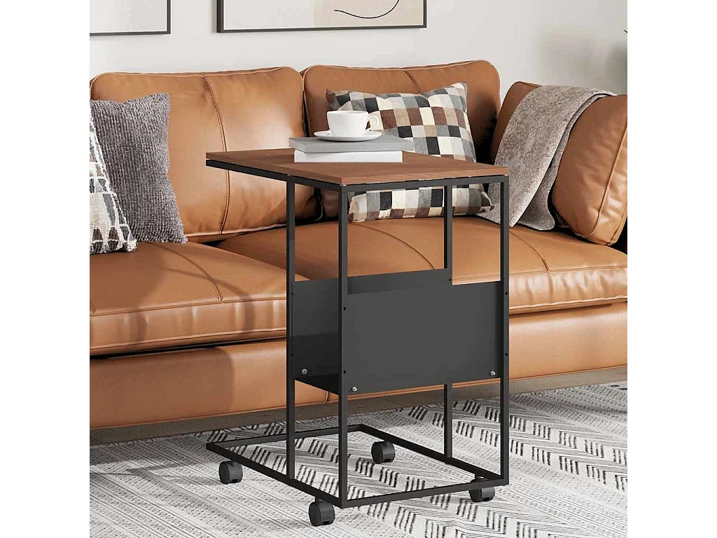 vidaXL, table d’appoint en panneau, photo du marchand