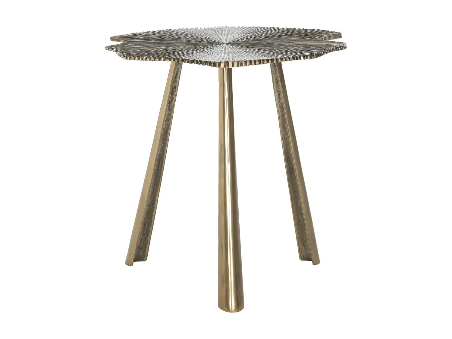 Vente-unique Octa, table d’appoint en métal, photo du marchand