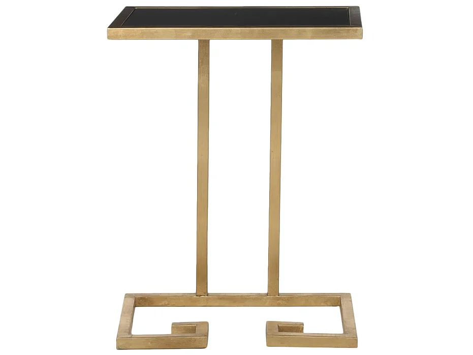 Vente-unique Hellen, table d’appoint en métal, photo du marchand