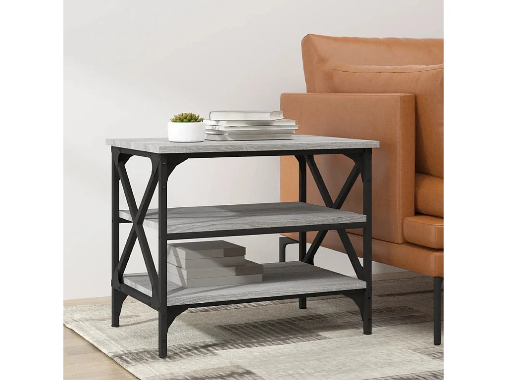 vidaXL, table d’appoint en panneau, photo du marchand