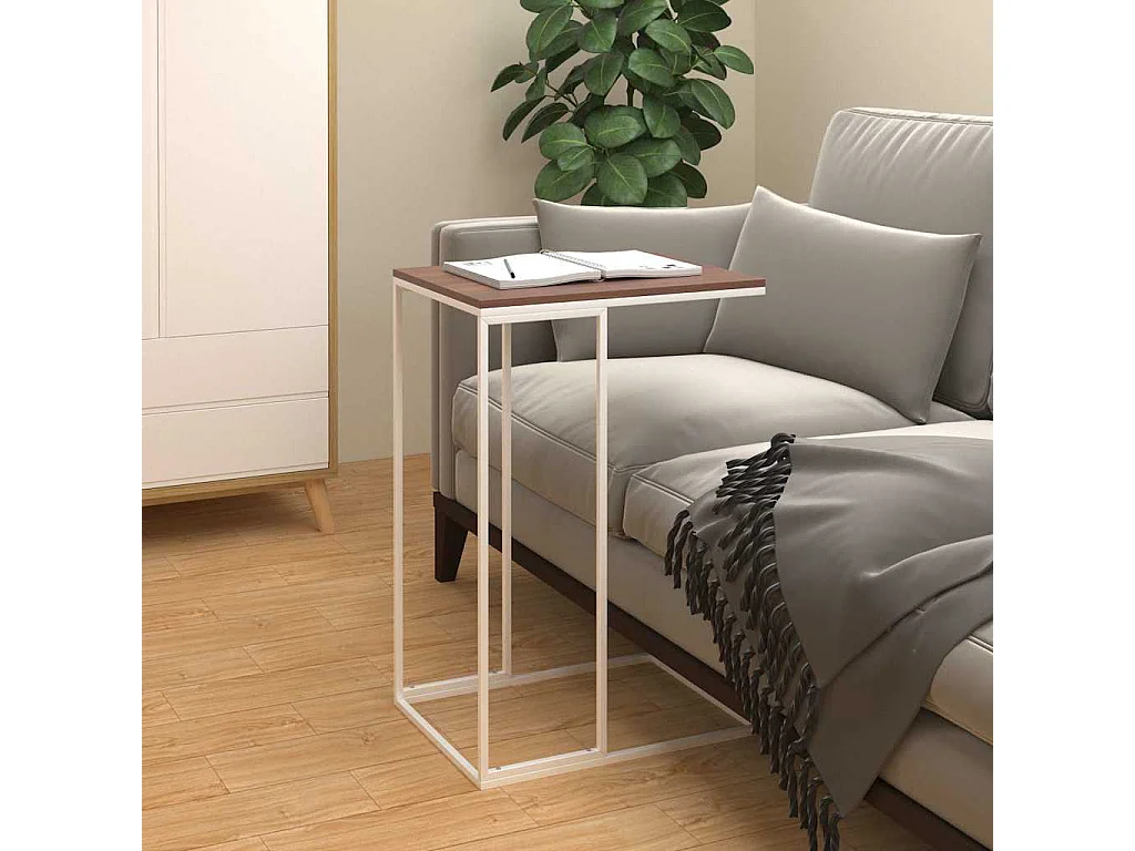 vidaXL, table d’appoint en panneau, photo du marchand