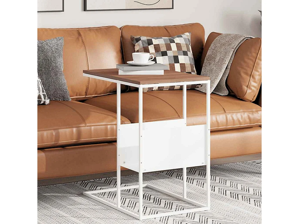 vidaXL, table d’appoint en panneau, photo du marchand