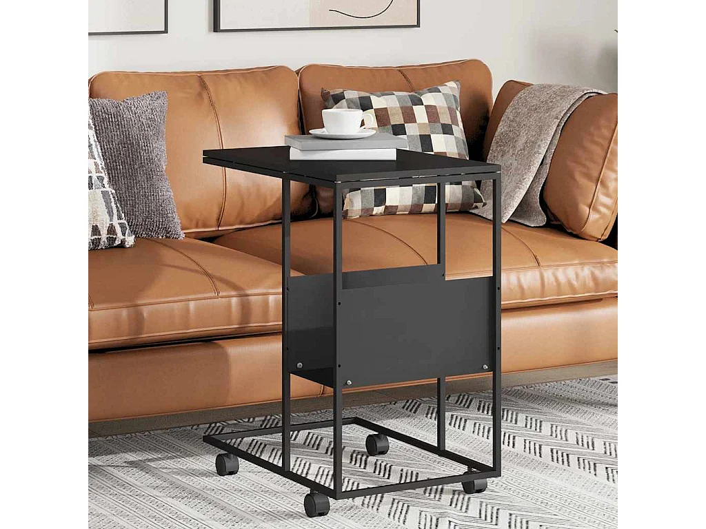 vidaXL, table d’appoint en panneau, photo du marchand