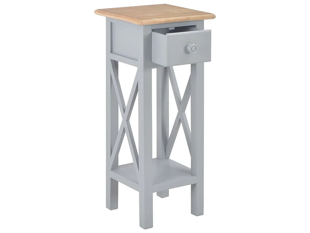 vidaXL, table d’appoint en bois, photo du marchand