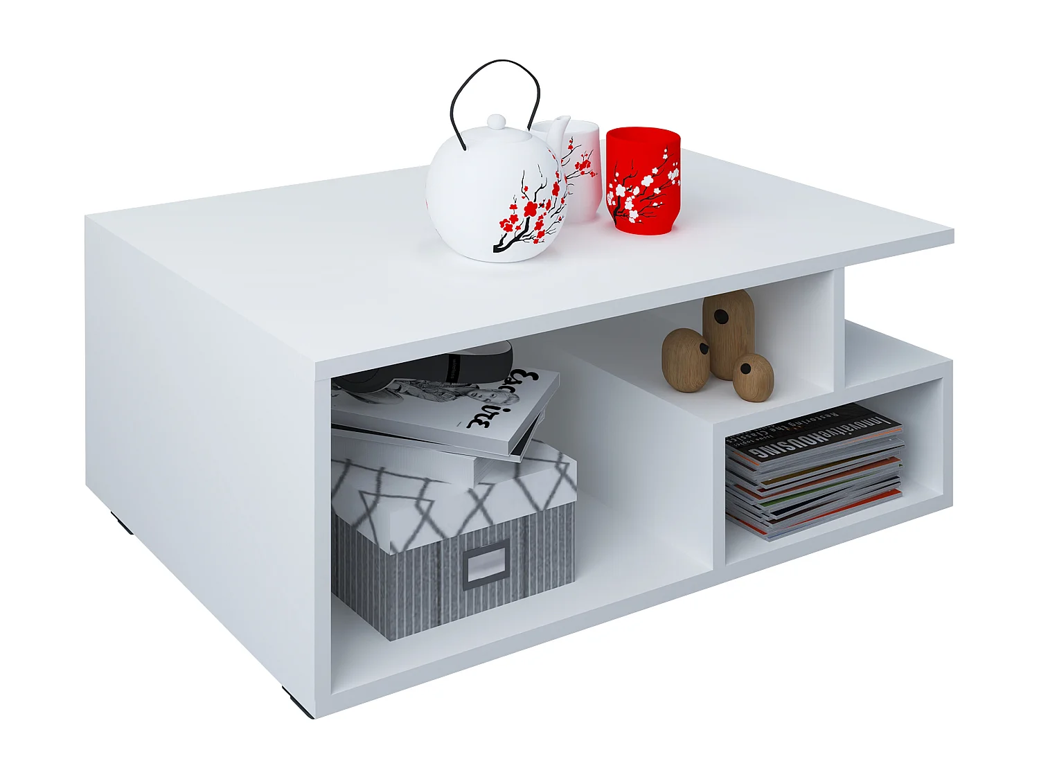 VCM, table basse en bois, photo du marchand