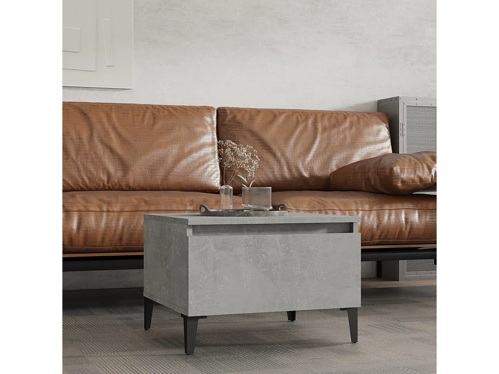 vidaXL, table d’appoint en bois, photo du marchand