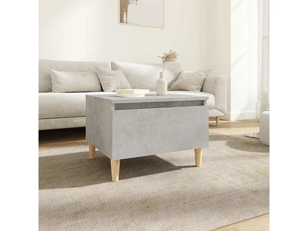 vidaXL, table d’appoint en bois, photo du marchand