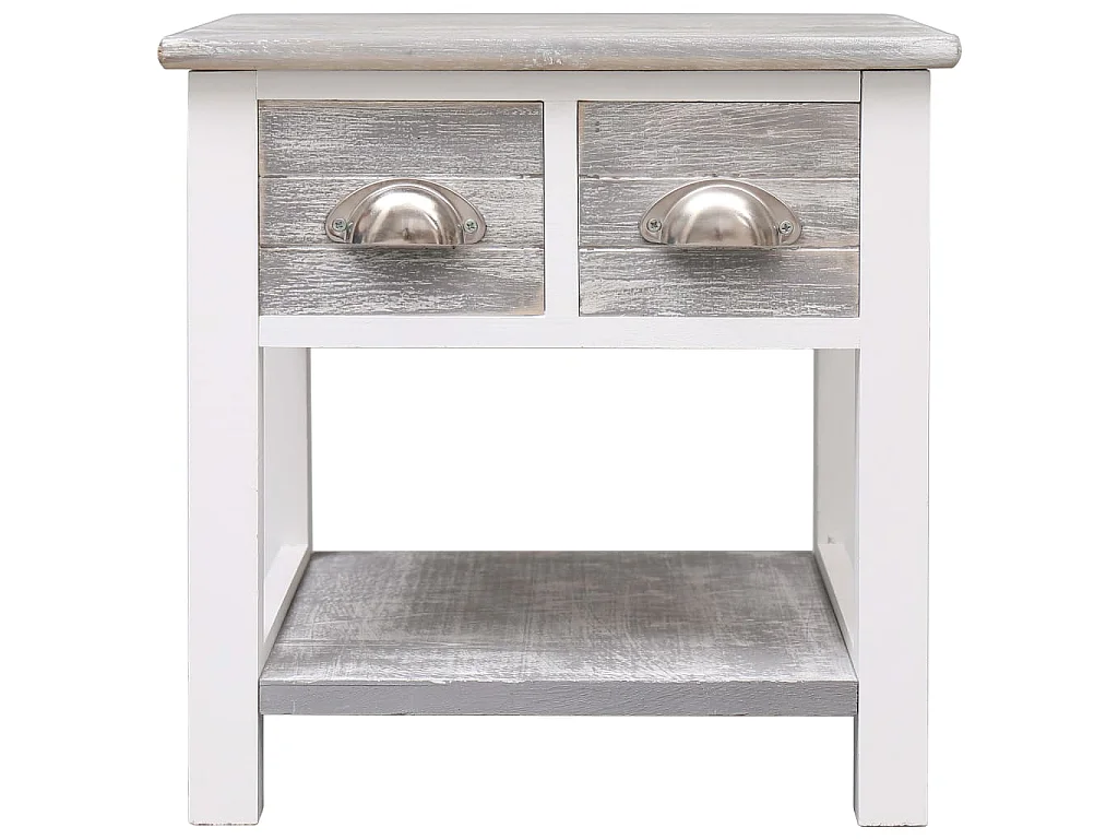vidaXL, table d’appoint en bois, photo du marchand