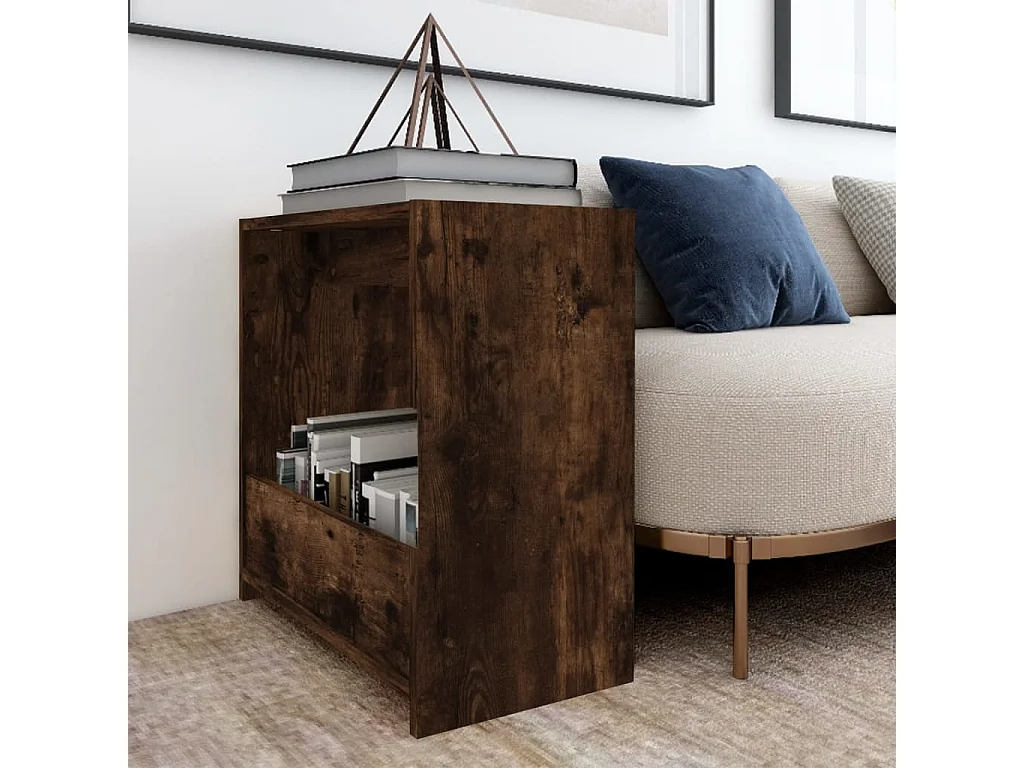 vidaXL, table d’appoint en bois, photo du marchand