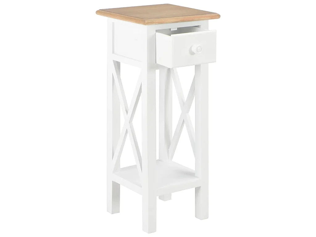 vidaXL, table d’appoint en bois, photo du marchand