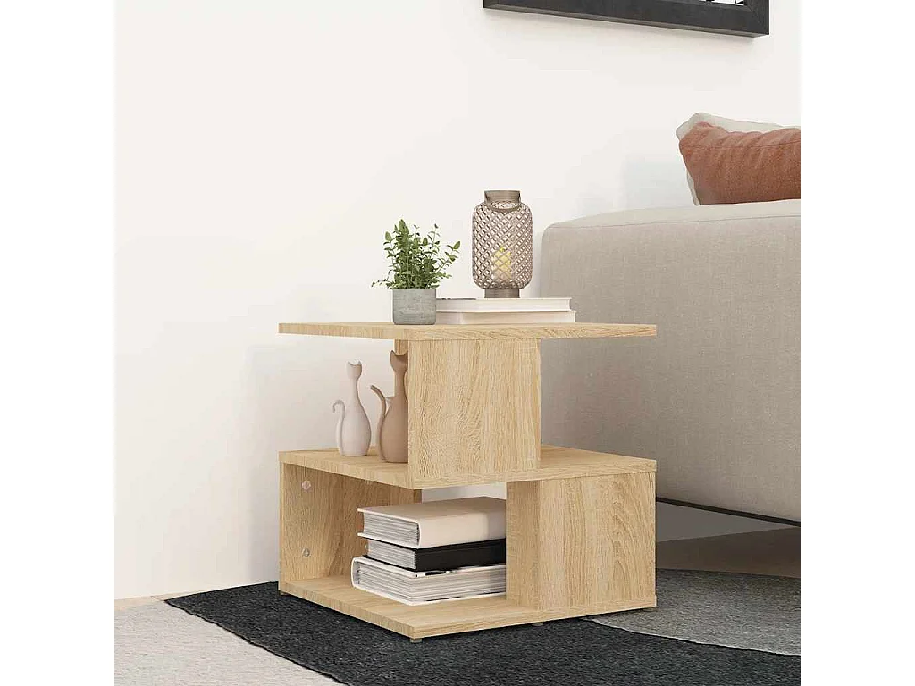 vidaXL, table d’appoint en bois, photo du marchand