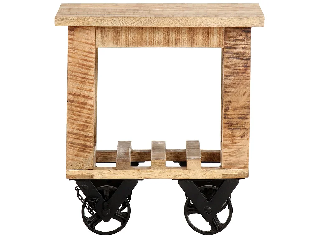 vidaXL, table d’appoint en bois, photo du marchand