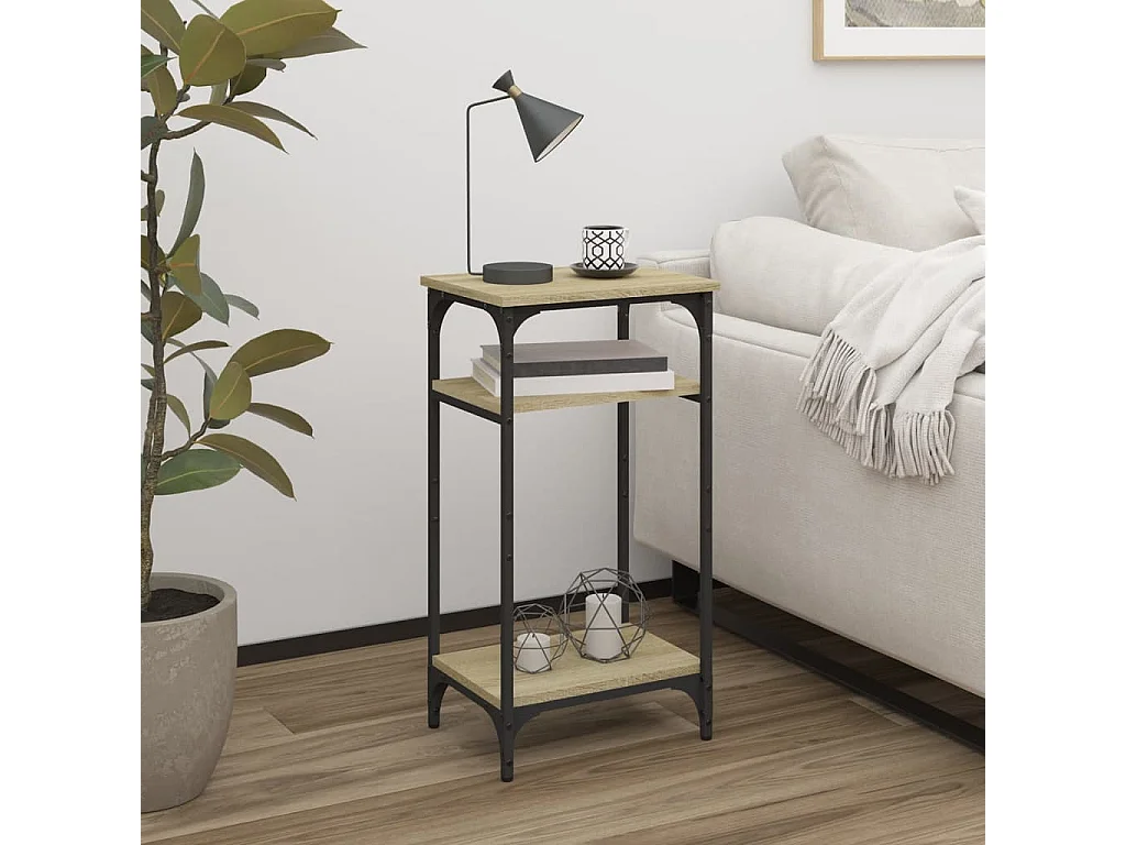 vidaXL, table d’appoint en bois, photo du marchand