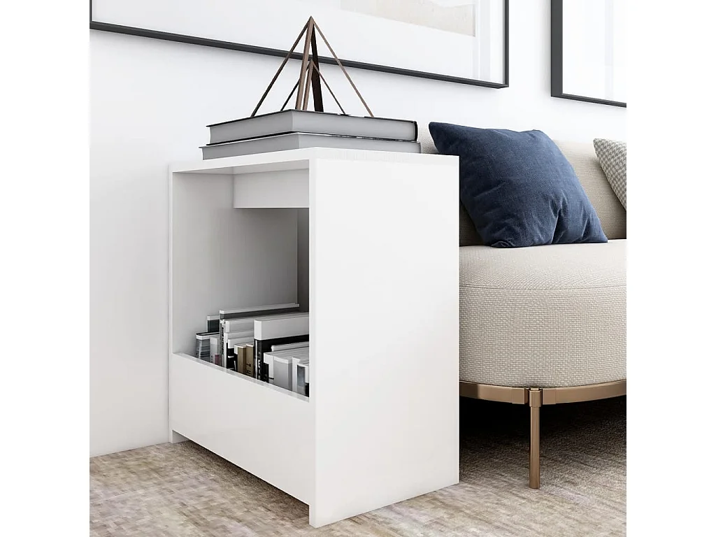 vidaXL, table d’appoint en bois, photo du marchand