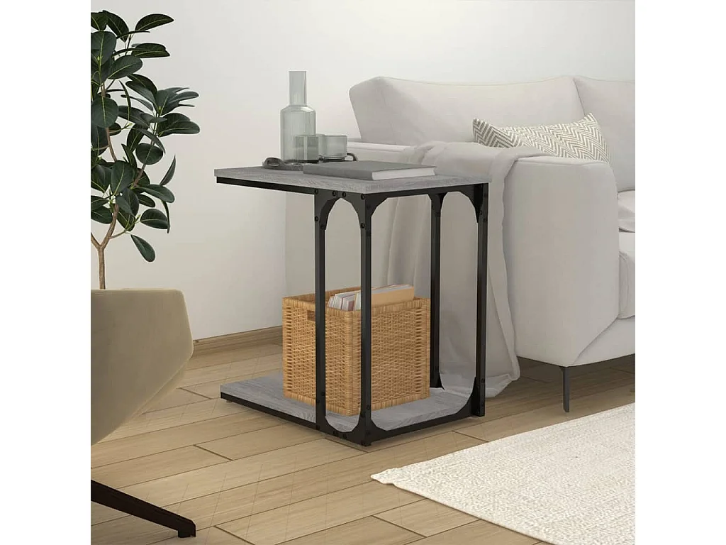 vidaXL, table d’appoint en bois, photo du marchand