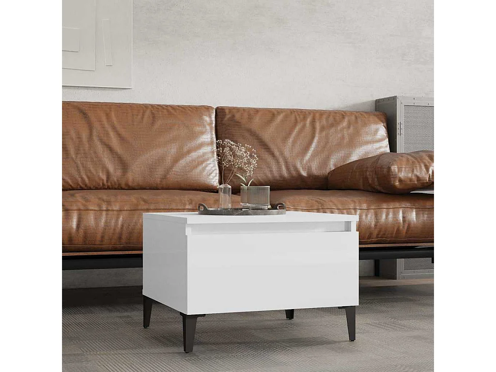 vidaXL, table d’appoint en bois, photo du marchand