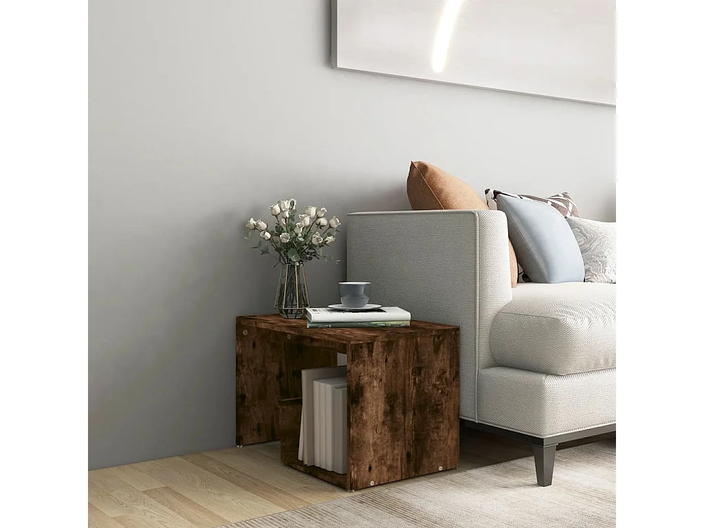 vidaXL, table d’appoint en bois, photo du marchand