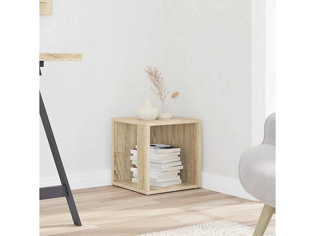 vidaXL, table d’appoint en bois, photo du marchand