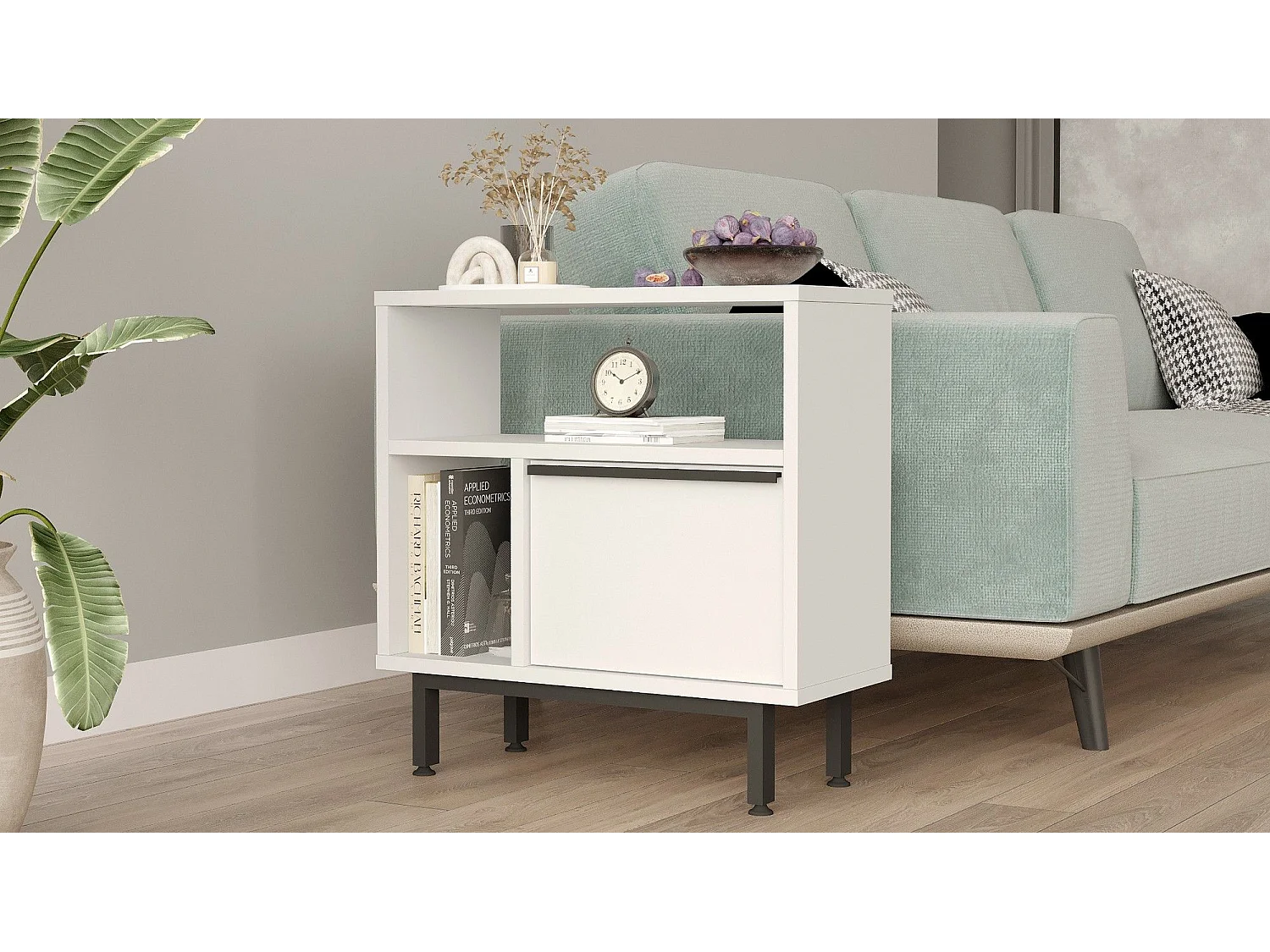 Menzzo, table d’appoint en bois, photo du marchand