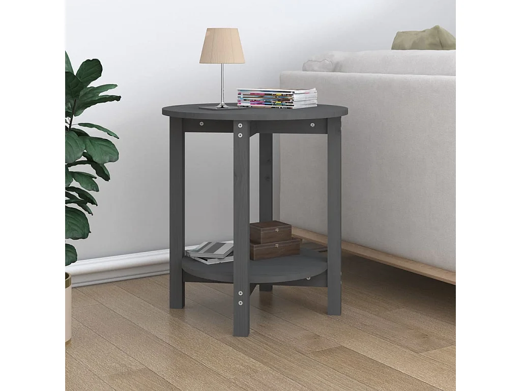 Vente-unique, table basse en bois, photo du marchand