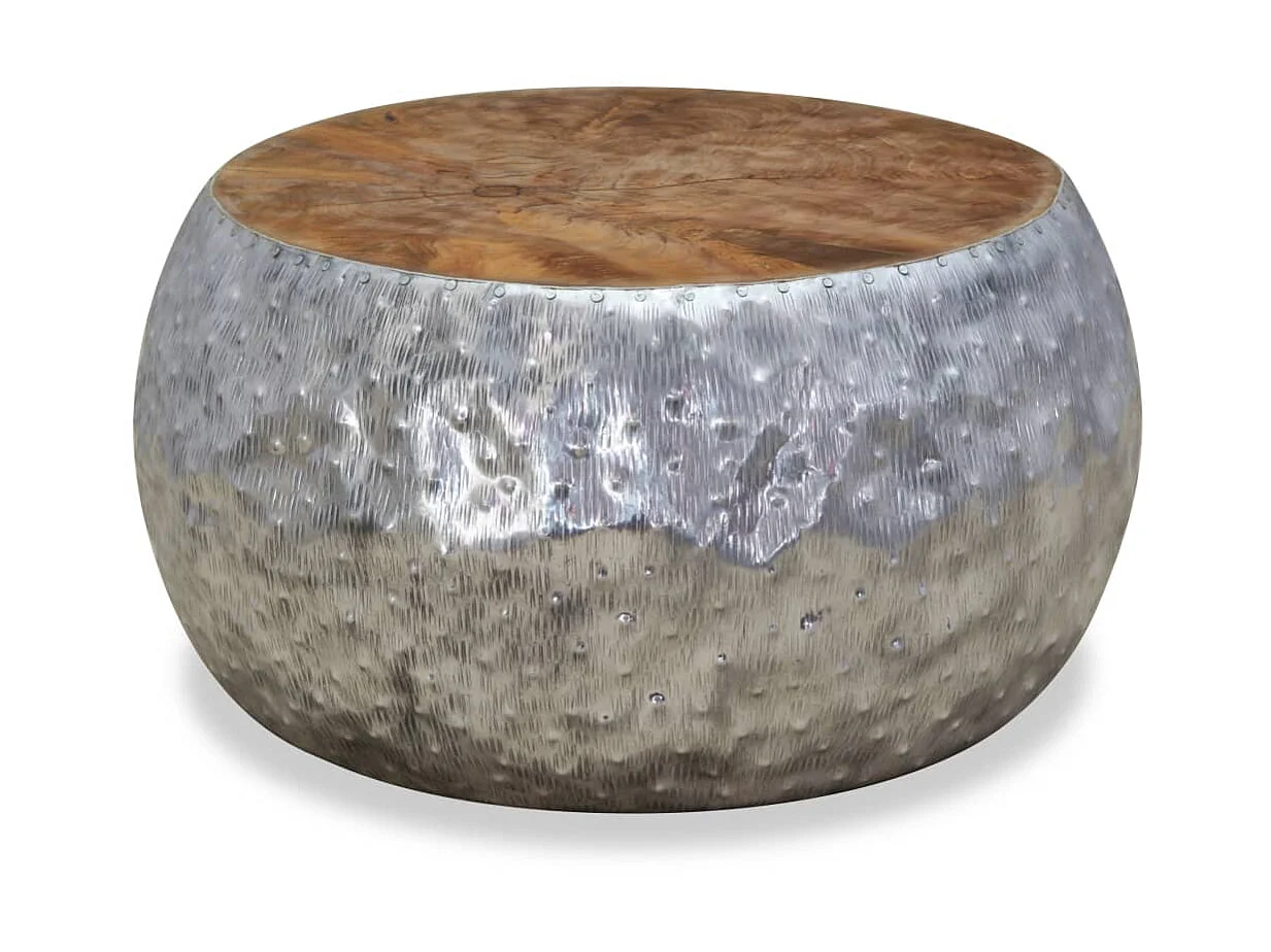 Vente-unique, table basse en métal, photo du marchand