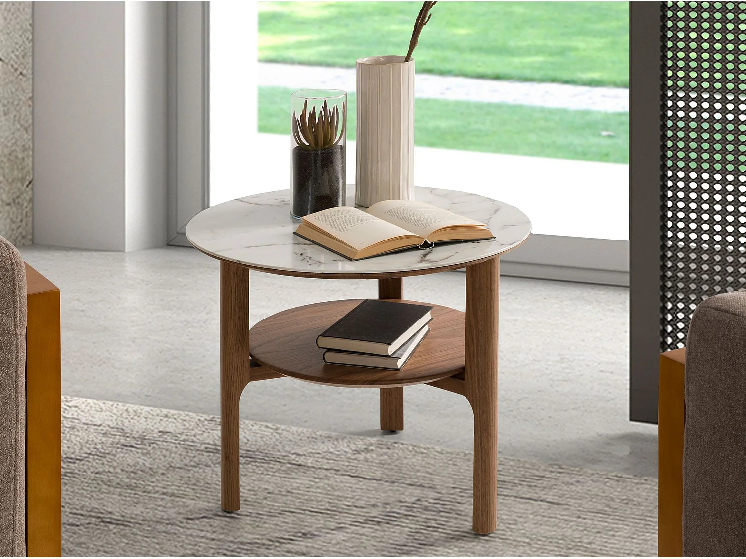 Angel Cerda Angel Cerda, table d’appoint en marbre, photo du marchand