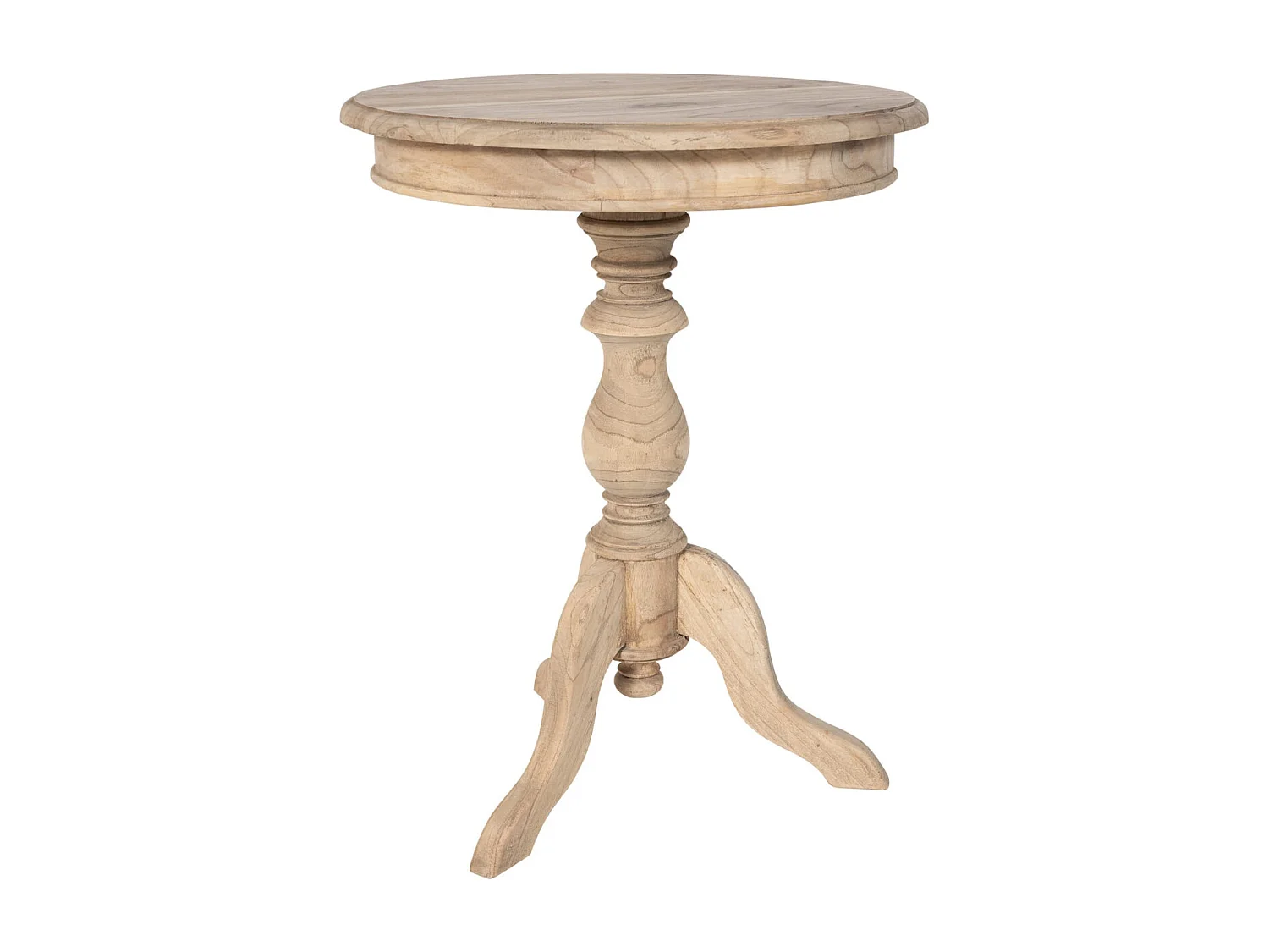 Vente-unique, table d’appoint en bois, photo du marchand