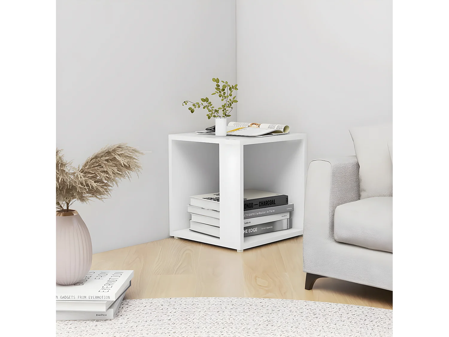 Clicnbuy, table d’appoint en panneau, photo du marchand