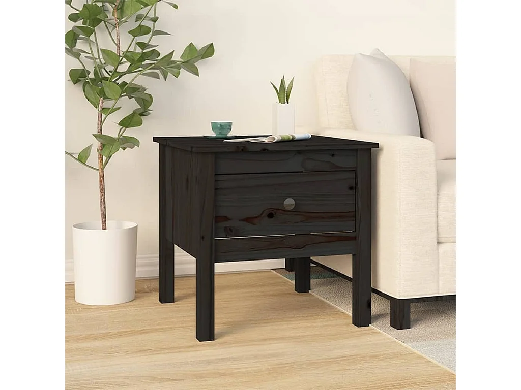 Clicnbuy, table d’appoint en bois, photo du marchand