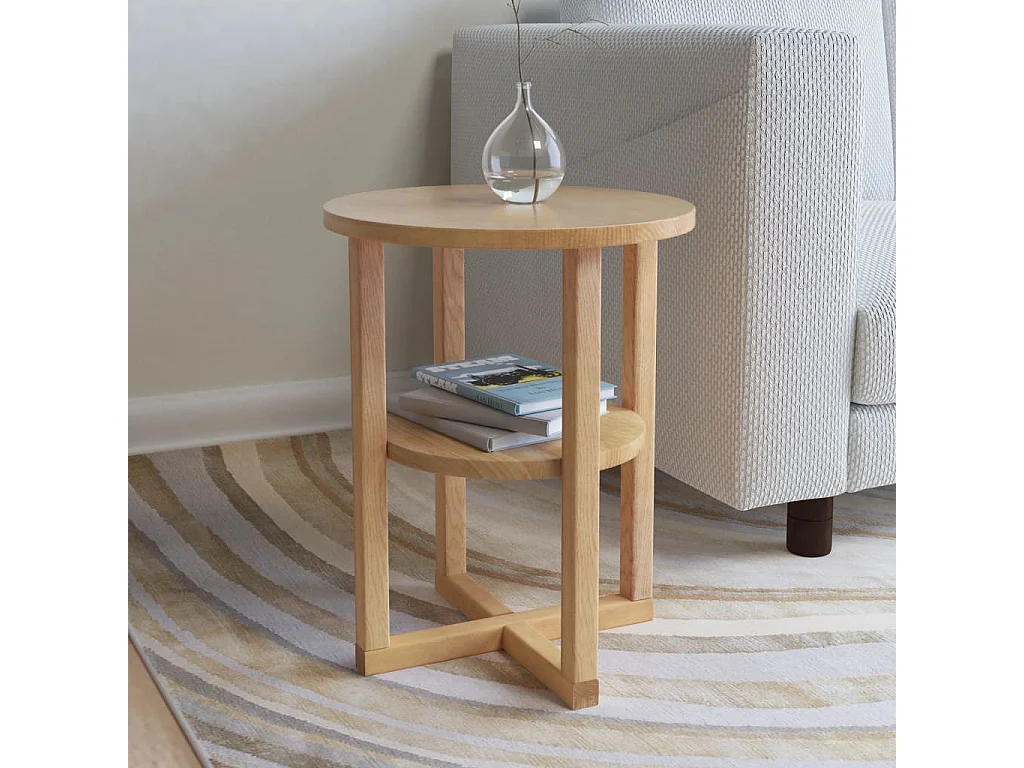 Clicnbuy, table d’appoint en bois, photo du marchand