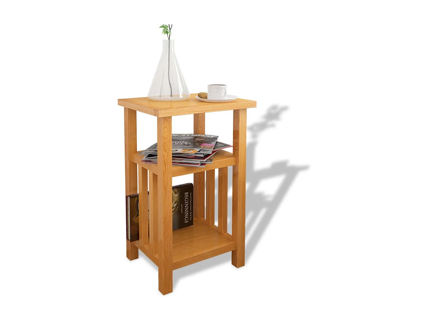 Clicnbuy, table d’appoint en bois, photo du marchand