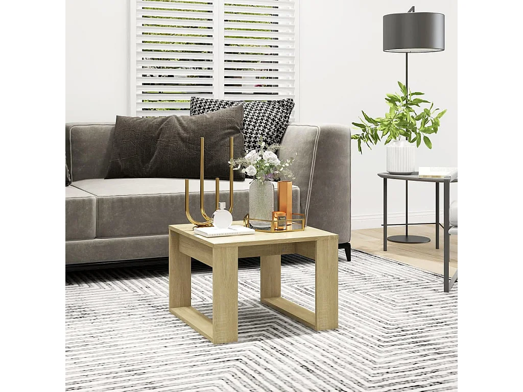 Clicnbuy, table d’appoint en bois, photo du marchand