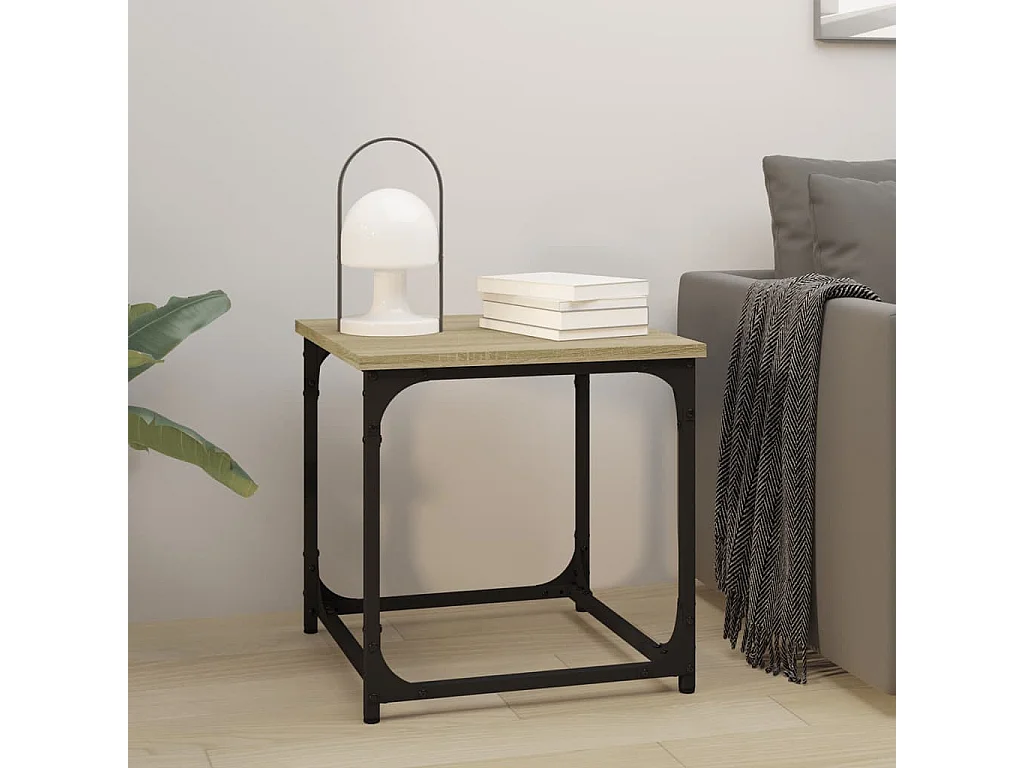 Clicnbuy, table d’appoint en bois, photo du marchand