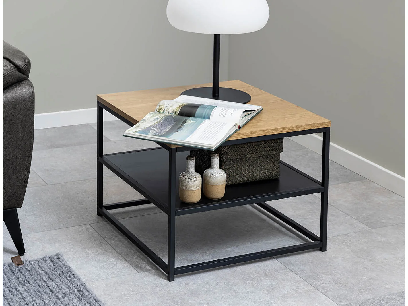 ebuy24, table basse en bois, photo du marchand