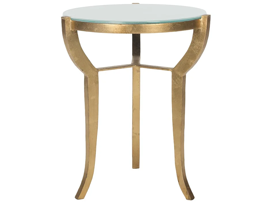 Vente-unique Junia, table d’appoint en métal, photo du marchand