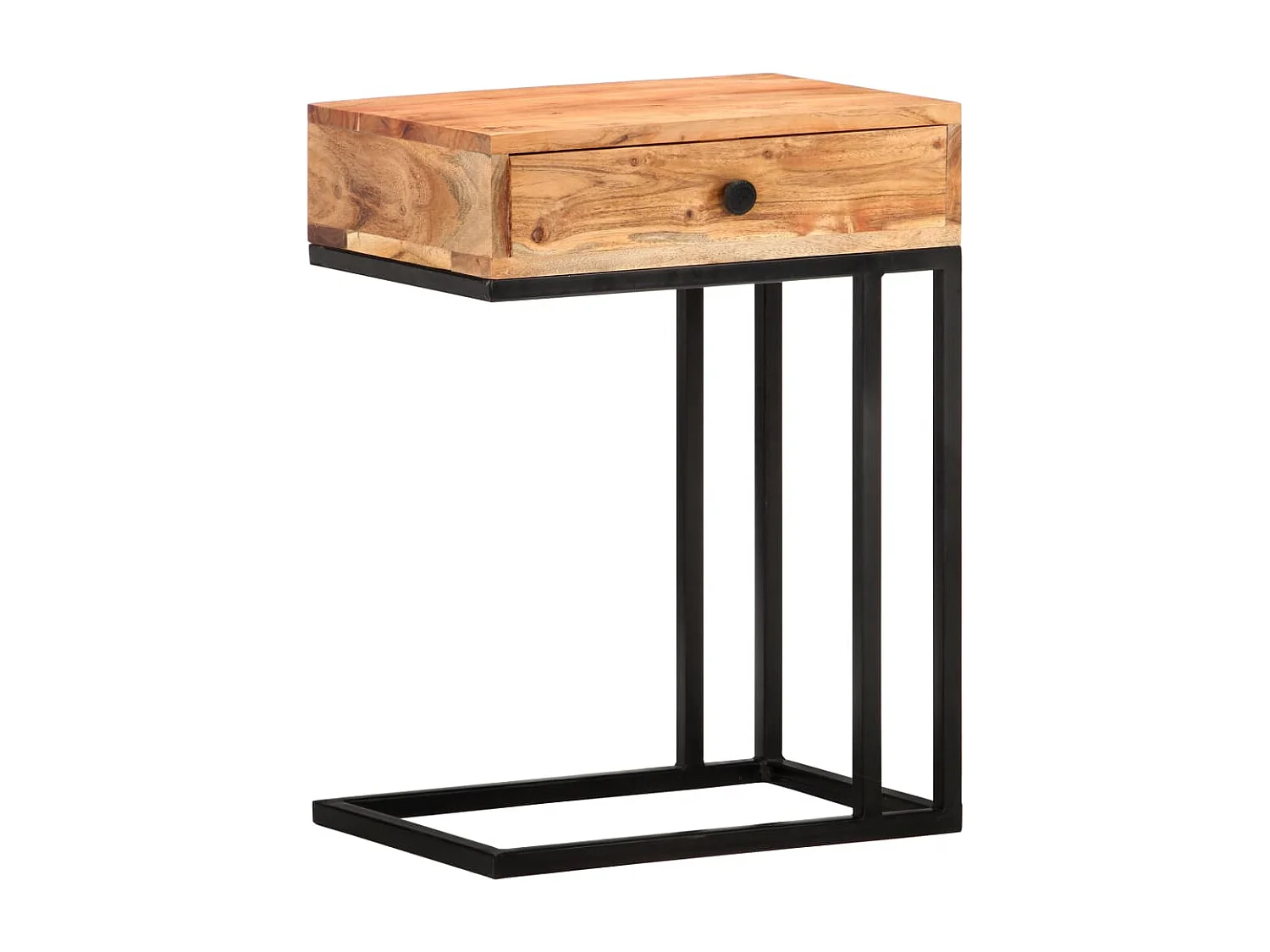 Les Tendances, table d’appoint en bois, photo du marchand