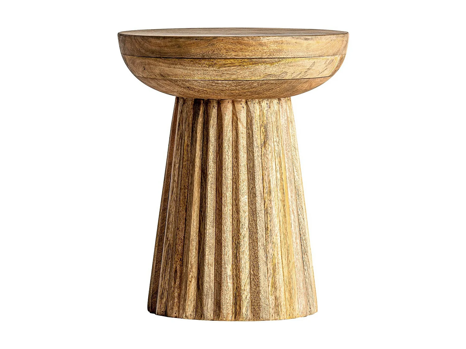 Les Tendances, table d’appoint en bois, photo du marchand