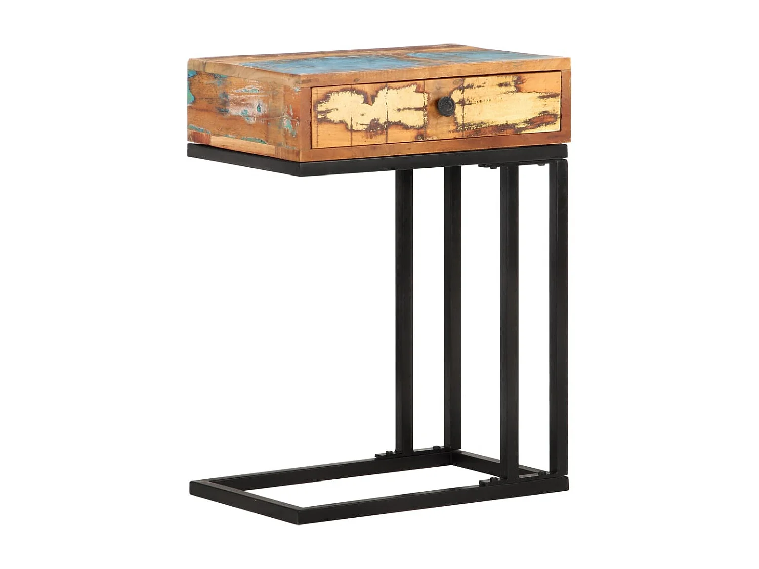 Les Tendances, table d’appoint en bois, photo du marchand