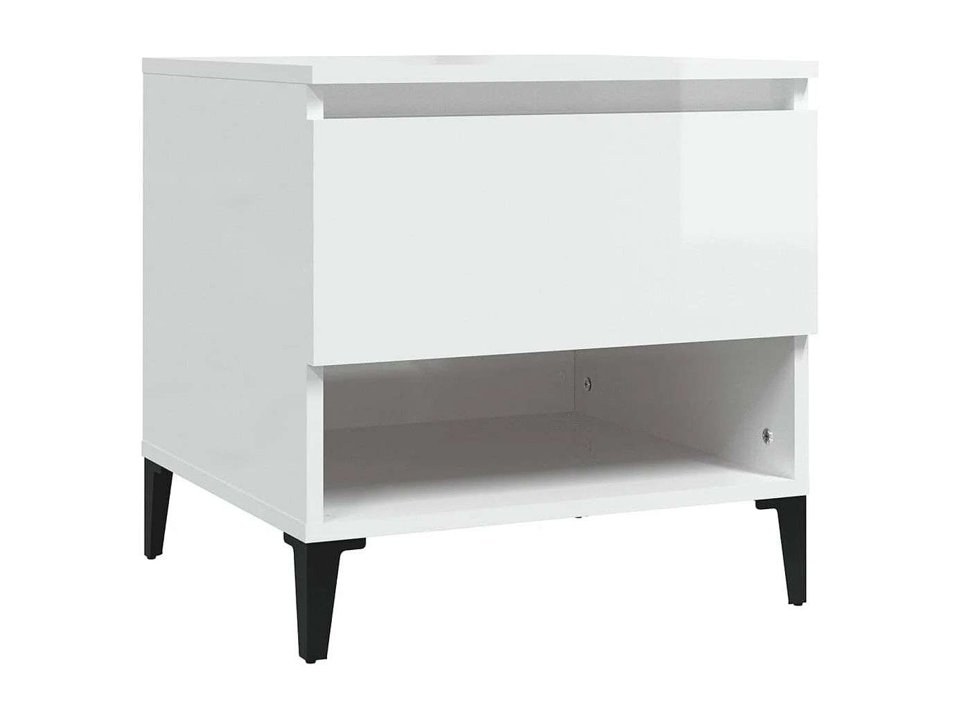 Les Tendances, table d’appoint en bois, photo du marchand