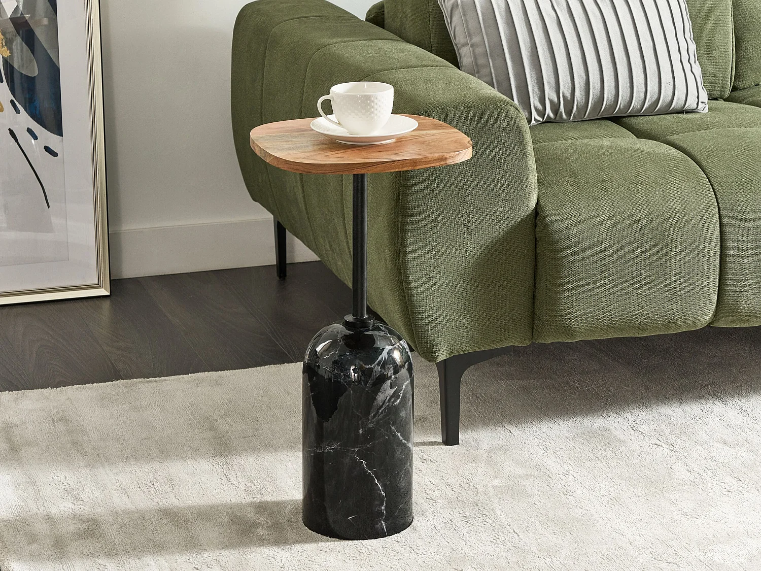 Beliani Oasis, table d’appoint en métal, photo du marchand
