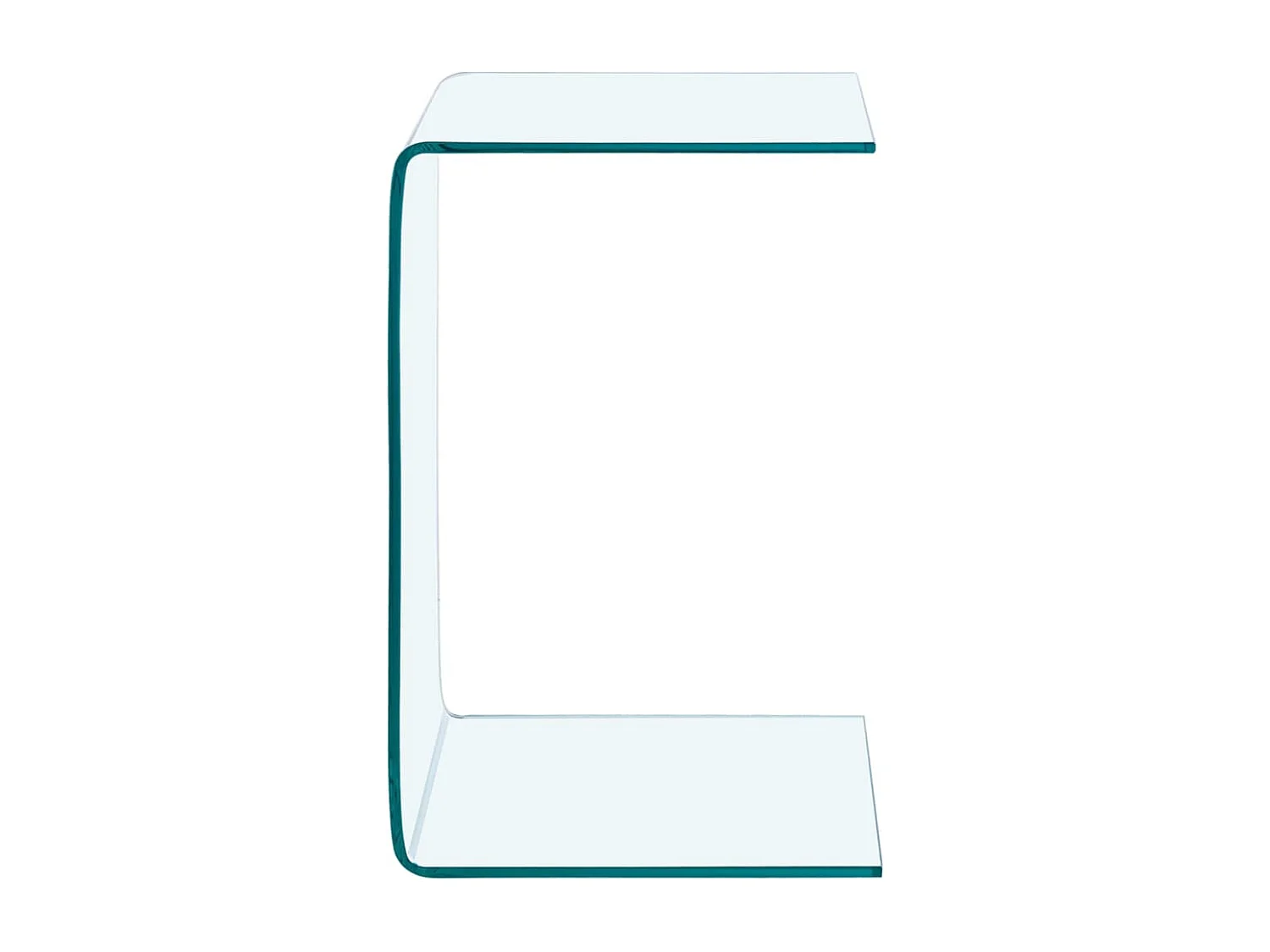 Les Tendances, table d’appoint en verre, photo du marchand